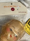 Fiber Craft Lot Doll Face Head Clown Mixed Bag Vtg Doll Parts Crafting Diy New