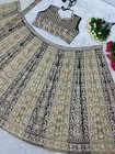 Presenting Heavy Faux Georgette Lehenga Choli With Dupatta For Wedding Wear