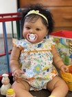 Reborn Baby Dolls Black Girl 24 Inch Toddler Reborn African American Reborn Doll