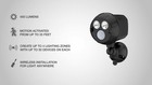 New Mr  Beams Netbright Motion Activated Spotlights 2-pk Mbn391  White