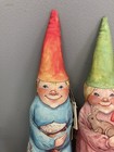 The Toy Works Unieboek 1979 Gnome Fabric Boy Girl Set W  Tag Little Gnome Facts