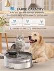 Dog Water Fountain  1 3gal 170oz 5l Large Capacity Pet Cat Water Fountain  Bi   