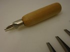 R Murphy Usa Wooden Extension Handle Knife Craft Multi Use   High Carbon Blades