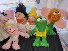 1978 Crazy Critters Lot Of 10 Sesame Street Style Muppets Puppet Factory Usa
