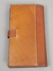 Nocona Praying Cowboy Travel Bible Tooled Leather Basketweave Embossed 7 5 x4 5 