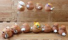Mr Potato Head Tots Figures 1986 - 1987 Hasbro   Playskool Toy Lot Of 11