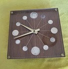 Vintage Marion Kay Numismatic 1964 Last Us Silver Coinage Clock 72 Walnut 