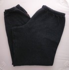 Victoria s Secret Vs Pink Lounge Sweat Pants Plaid Logo Dark Gray Medium M