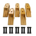 5pk 6684447 Skid Steer Mini Ex Bucket Uniteeth Trenching Bucket Teeth W hardware