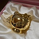 Hello Kitty Face Clock With Manual Rare Collectible Sanrio Vintage