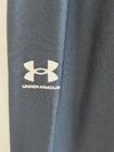 Under Armour Black Leggings With Gray Logo Waistband