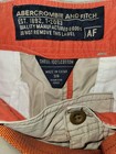 Abercrombie   Fitch Mens Paratrooper Cargo Shorts Size 36 Gray  Vintage 