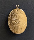 Vintage Signed Trifari Butterfly Cameo Pendant Jewelry