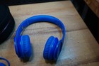  e  Beats By Dr  Dre Solo Hd Blue On-ear Wired Headphones 3 5mm W  Case