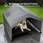 Extra Large Dog House Outdoor With Elevated Dog Bed  Outside Dog Tent 4 1  X 4 1