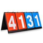 Scoreboard Score Keeper Flip Scoreboard 14 2 Inch Red Blue 1-99 Sports