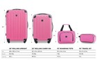 Travelers Club Luggage Travelers Club Midtown Hardside 4-piece Bubble Gum