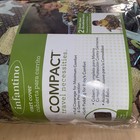 Infantino Shopping Cart Highchair Cover Brown Animals Zoo 2-in-1 Compact Travel