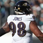 Travis Jones Game Worn      10 15 23 Baltimore Ravens      Nfl Jersey      Vs Titans      