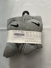 Nike Boys Socks Crew School Kids 6 Pair Shoe Size 10c-3y Multi
