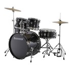 Accent Drive 5-piece Drum Set  22  Bass Drum Bass Black Sparkle