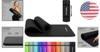 Yoga Mat For Home Workouts - Thick Nbr Foam  Non-slip For All Fitness Levels
