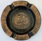 Vintage Montreal Canada Souvenir Metal Ashtray