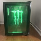 Monster Energy Beverage Countertop 2 Shelf Commercial Display Refrigerator Idw