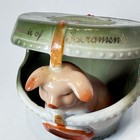 Sacramento   California  Ca Antique Pig Souvenir China Trinket