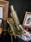 Antique Brass Rare  J Swift London Collectable Microscope As Pictured  cas