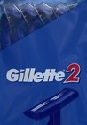 20 Authentic Gillette 2 Disposable Razors Twin Blade No Lubrastrip 4 Packs Of 5