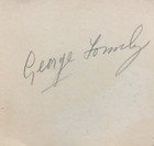 George Formby  Vintage Original Signed Autograph Album Page   10x8 Photo 
