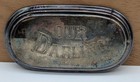  our Darling  Antique Casket Coffin Plate Plaque Silver-plated Child s Mourning