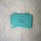 2x Tiffany   Co  7  By 5    Silver Polishing Cloth Jewelry Cleaner - Brand New