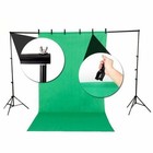 Photo Studio Photography Lighting Kit Umbrella Softbox Backdrop Stand Set