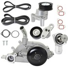 Water Pump   Tensioner   Belt Fits Chevrolet Silverado gmc Sierra 4 8l 5 3l 6 0l
