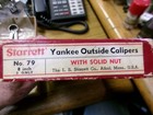 Starrett Id   Od Spring Calipers  79 2 Pcs Nos