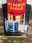 Vintage Looking Federal Hi Power Shells Shotgun Tin Metal Dealer Sign