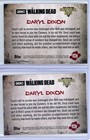 Topps The Walking Dead Survival Box Daryl Dixon Regular   Variation Card  3