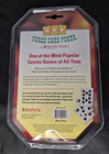 Three Card Poker Casino Table Game Electronic Handheld Shuffleup 3 Brand New