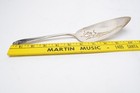 1847 Rogers Bros Daffodil Pierced Pie Server Silverplate Floral Pie Cake Server