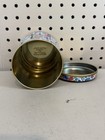 Vintage Decorative Daher Metal Tin Container Lid Floral Design England 11101