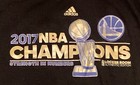 Golden State Warriors     2017 Nba Finals Champion Adidas T-shirt     Size Men   s Xl