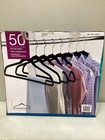 Non Slip Velvet Flocked Hangers     50 Pack  New In Open Box 