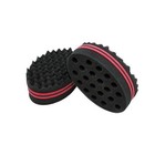Barber Hair Sponge Brush For Dreads Afro Locs Twist Curl Coil Magic Hot Tool