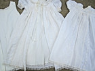 Vintage Girl Baby Newborn Baptismal Gown Set 1980 Madonna By Haddad