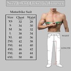 Motorcycle Cordura Textile 2 Piece Suit Touring With Ce Armour 100  Waterproof