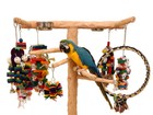 Deluxe Large Nu Perch Parrot Climbing Tree - For Large Parrots   Macaws