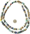 Assortment Of Handmade Ghana Powder-glass African Trade Beads-ghana