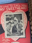 Lot Of 10 Vintage   Antique Sheet Music Piano Early 1900   s Rare See Pics  m6 